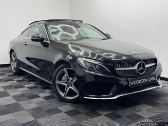 MERCEDES-BENZ C CLASS 2.0 C200 AMG Line (Premium Plus) Coupe 2dr Petrol G-Tronic+ 4MAT