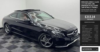 MERCEDES-BENZ C CLASS 2.0 C200 AMG Line (Premium Plus) Coupe 2dr Petrol G-Tronic+ 4MAT