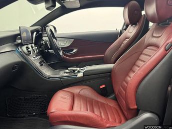 MERCEDES-BENZ C CLASS 2.0 C200 AMG Line (Premium Plus) Coupe 2dr Petrol G-Tronic+ 4MAT