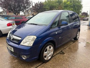 VAUXHALL MERIVA 1.6i 16v Design MPV 5dr Petrol Manual (a/c) (159 g/km, 104 bhp)