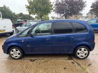 VAUXHALL MERIVA 1.6i 16v Design MPV 5dr Petrol Manual (a/c) (159 g/km, 104 bhp)