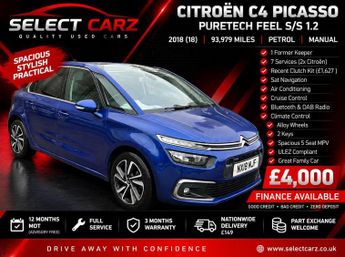 Citroen C4 Picasso 1.2 PureTech Feel MPV 5dr Petrol Manual Euro 6 (s/s) (130 ps)