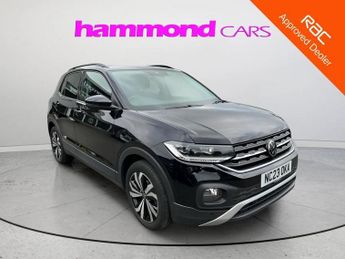 VOLKSWAGEN T-CROSS 1.0 TSI Black Edition SUV 5dr Petrol DSG Euro 6 (s/s) (110 ps)