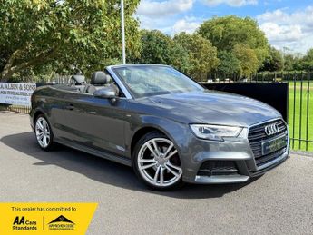 Audi A3 Cabriolet 1.4 TFSI CoD S line Convertible 2dr Petrol S Tronic Euro 6 (s/s)