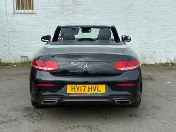MERCEDES-BENZ C CLASS 2.0 C200 AMG Line (Premium Plus) Cabriolet 2dr Petrol G-Tronic+ 