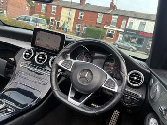 MERCEDES-BENZ C CLASS 2.0 C200 AMG Line (Premium Plus) Cabriolet 2dr Petrol G-Tronic+ 