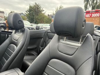 MERCEDES-BENZ C CLASS 2.0 C200 AMG Line (Premium Plus) Cabriolet 2dr Petrol G-Tronic+ 