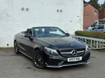 MERCEDES-BENZ C CLASS 2.0 C200 AMG Line (Premium Plus) Cabriolet 2dr Petrol G-Tronic+ 
