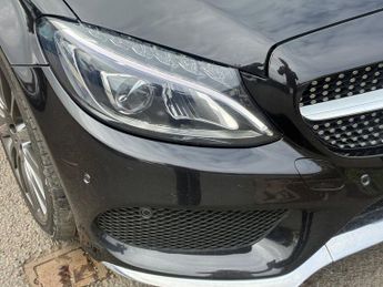 MERCEDES-BENZ C CLASS 2.0 C200 AMG Line (Premium Plus) Cabriolet 2dr Petrol G-Tronic+ 