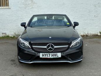 MERCEDES-BENZ C CLASS 2.0 C200 AMG Line (Premium Plus) Cabriolet 2dr Petrol G-Tronic+ 