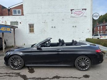 MERCEDES-BENZ C CLASS 2.0 C200 AMG Line (Premium Plus) Cabriolet 2dr Petrol G-Tronic+ 