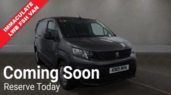 Peugeot Partner 1.6 BlueHDi 950 Professional Long NO VAT VAN LWB Euro 6 (s/s) (1
