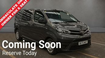 Toyota Proace 2.0D Icon Medium 6 SEAT NO VAT MWB Euro 6 (s/s) (6 Seat) (140 ps