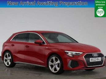 Audi A3 1.0 TFSI 30 S line Sportback 5dr Petrol Manual Euro 6 (s/s) (110