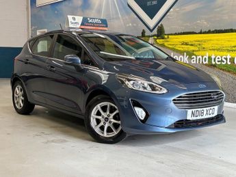 Ford Fiesta 1.0T EcoBoost Zetec Hatchback 5 Door Petrol Manual Blue Euro 6 1