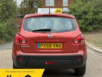 NISSAN QASHQAI 2l 5dr Auto 140 BHP