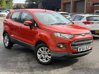 Ford EcoSport 1.0T EcoBoost Zetec SUV 5dr Petrol Manual 2WD Euro 6 (s/s) (125 