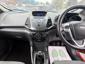 FORD ECOSPORT 1.0T EcoBoost Zetec SUV 5dr Petrol Manual 2WD Euro 6 (s/s) (125 