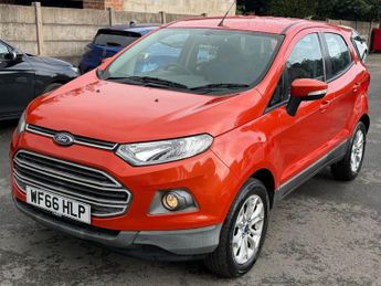 FORD ECOSPORT 1.0T EcoBoost Zetec SUV 5dr Petrol Manual 2WD Euro 6 (s/s) (125 