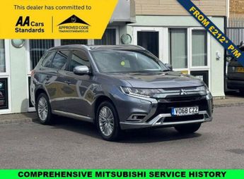 Mitsubishi Outlander 2.4h TwinMotor 13.8kWh 4h SUV 5dr Petrol Plug-in Hybrid CVT 4WD 