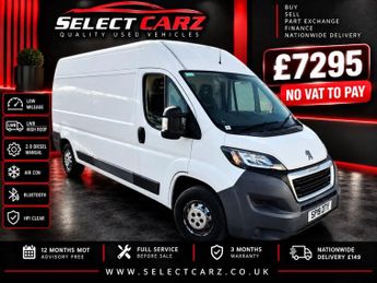 Peugeot Boxer 2.2 HDi 335 Panel Van 4dr Diesel Manual L3 H2 (195 g/km, 130 bhp