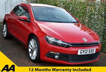 Volkswagen Scirocco 2.0TSi GT NAV 3 DOOR 6-SPEED 207 BHP