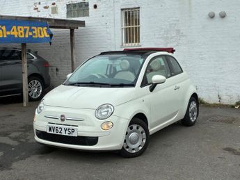 FIAT 500C 1.2 Pop Convertible 2dr Petrol Auto Euro 5 (69 bhp)