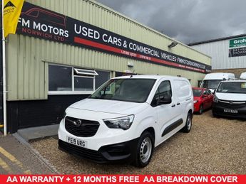 Vauxhall Combo 1.6 Turbo D 2300 Edition Panel Van 6dr Diesel Manual L2 H1 Euro 