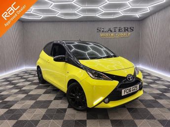Toyota AYGO 1.0 VVT-i x-cite 3 Yellow Bi-Tone Hatchback 3dr Petrol Manual Eu