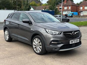 Vauxhall Grandland X 1.2 Turbo Elite Nav SUV 5 Door Petrol Automatic Grey 8Spd Euro 6