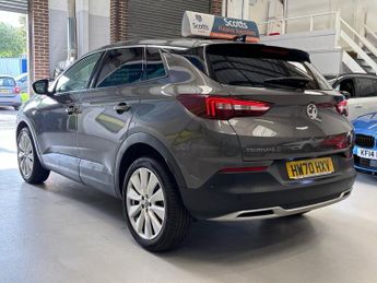 VAUXHALL GRANDLAND X 1.2 Turbo Elite Nav SUV 5 Door Petrol Automatic Grey 8Spd Euro 6