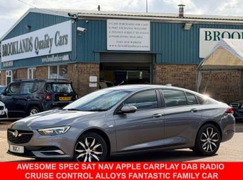 Vauxhall Insignia 1.5i Turbo GPF Design Nav Grand Sport Satin Steel Grey Petrol Ma