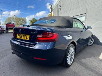BMW 2 SERIES 1.5 218i SE Convertible 2dr Petrol Manual Euro 6 (s/s) (136 ps)