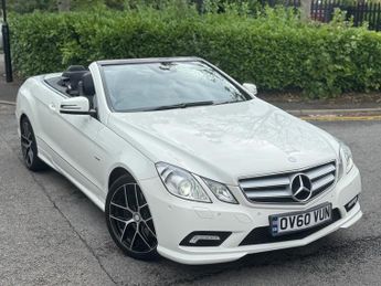 Mercedes E Class 3.0 E350 CDI V6 BlueEfficiency Sport Cabriolet 2dr Diesel G-Tron