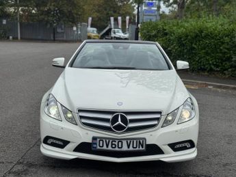 MERCEDES-BENZ E CLASS 3.0 E350 CDI V6 BlueEfficiency Sport Cabriolet 2dr Diesel G-Tron