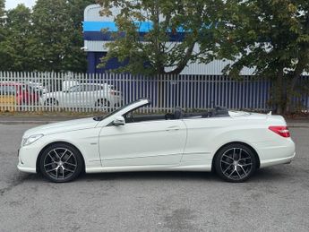 MERCEDES-BENZ E CLASS 3.0 E350 CDI V6 BlueEfficiency Sport Cabriolet 2dr Diesel G-Tron