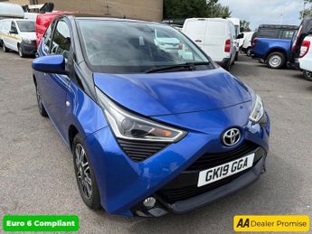 Toyota AYGO Metallic blue 1.0 VVT-i x-clusiv, Full Main dealer history, Euro