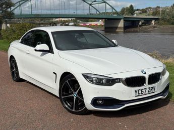 BMW 4 Series 2.0 420d Sport Convertible 2dr Diesel Auto Euro 6 (s/s) (190 ps)