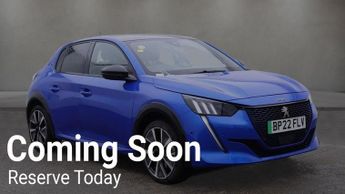 Peugeot E-208 50kWh GT Premium Hatchback 5dr Electric Auto (7kW Charger) (136 
