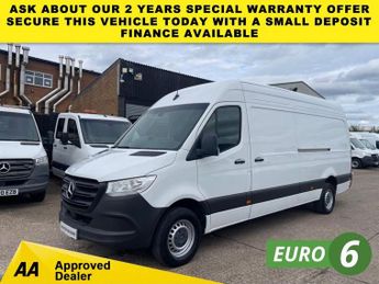 Mercedes E Class SPRINTER 2.0 315 CDI L3 H2 LWB H/ROOF PROGRESSIVE 150BHP. RWD. F