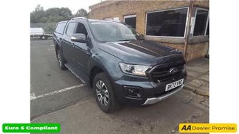 Ford Ranger Grey 2.0 EcoBlue Wildtrak Double Cab Pickup, 43,200 miles, Euro 