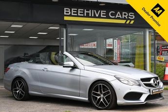 Mercedes E Class 3.0 E350d V6 BlueTEC AMG Sport Cabriolet 2dr Diesel G-Tronic+ Eu