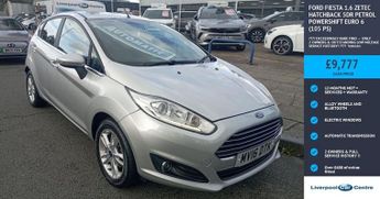 Ford Fiesta 1.6 Zetec Hatchback 5dr Petrol Powershift Euro 6 (105 ps)