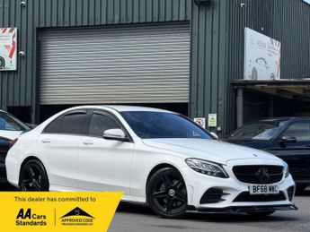 Mercedes C Class 1.5 C200 MHEV EQ Boost AMG Line Saloon 4dr Petrol G-Tronic+ Euro