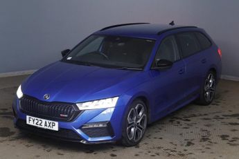 SKODA OCTAVIA 2.0 TDI vRS Estate 5dr Diesel DSG Euro 6 (s/s) (200 ps) Rear Vie
