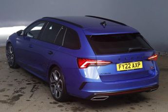 SKODA OCTAVIA 2.0 TDI vRS Estate 5dr Diesel DSG Euro 6 (s/s) (200 ps) Rear Vie
