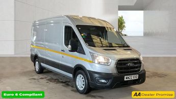 Ford Transit Silver 2.0 350 EcoBlue Trend L3 H2 Van, 14,600 miles, Euro 6, 6-