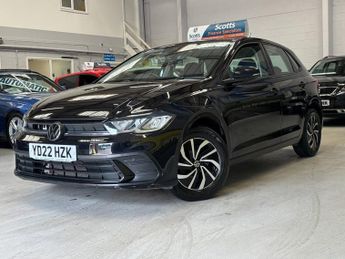 VOLKSWAGEN POLO 1.0 TSI Life Hatchback 5 Door Petrol Automatic DSG Black Euro 6 