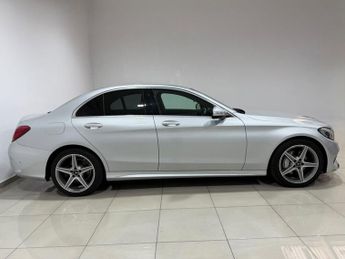 MERCEDES-BENZ C CLASS 2.0 C200 AMG Line Saloon 4dr Petrol 7G-Tronic+ Euro 6 (s/s) (184