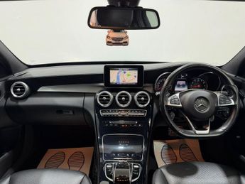 MERCEDES-BENZ C CLASS 2.0 C200 AMG Line Saloon 4dr Petrol 7G-Tronic+ Euro 6 (s/s) (184